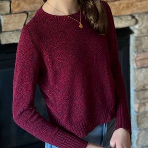 Lightweight H&M DIVIDED Sweater - Red and Navy or Berry
